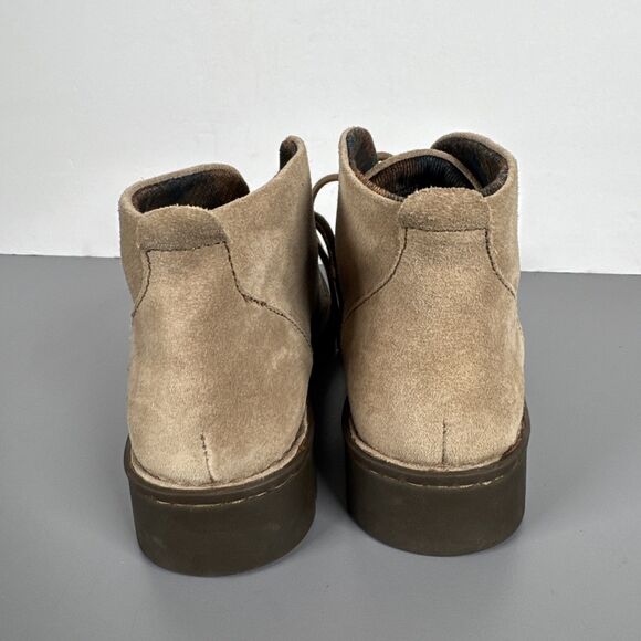 Born Banni Womens Size 6 Taupe Tortola Suede Lace Up Chukka Booties F69817 EUC - Picture 8 of 16